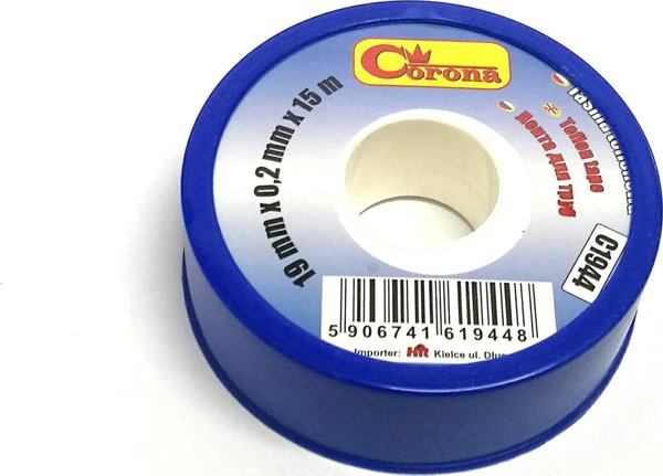 Κολλητική ταινία TEFLON Corona 19 x 0.2 mm x 15 m