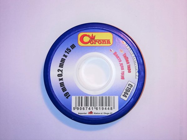 Κολλητική ταινία TEFLON Corona 19 x 0.2 mm x 15 m