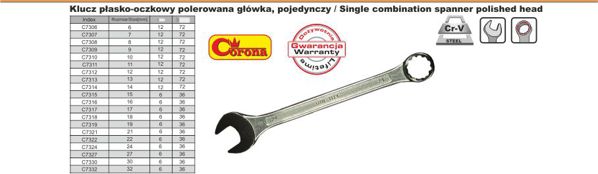 Corona Γερμανικό κλειδί 21mm (C7321)