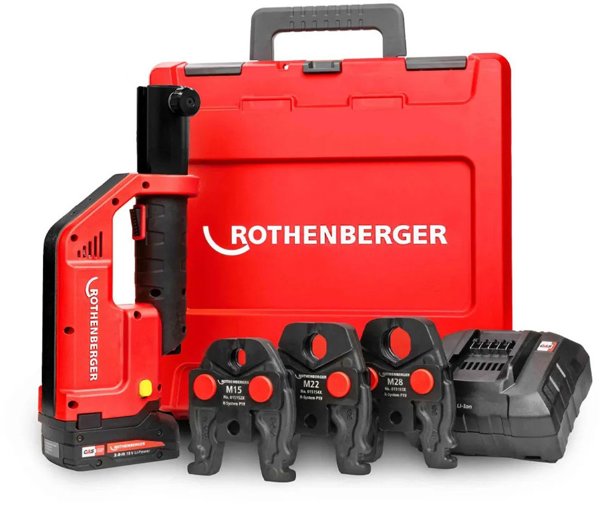 Πρέσα μπαταρίας ROTHENBERGER Romax Compact III M15-22-28mm