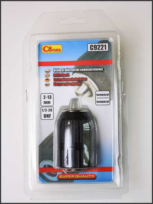Corona Αυτοσφιγγόμενο τσοκ 1/2" 2-13mm - C9221