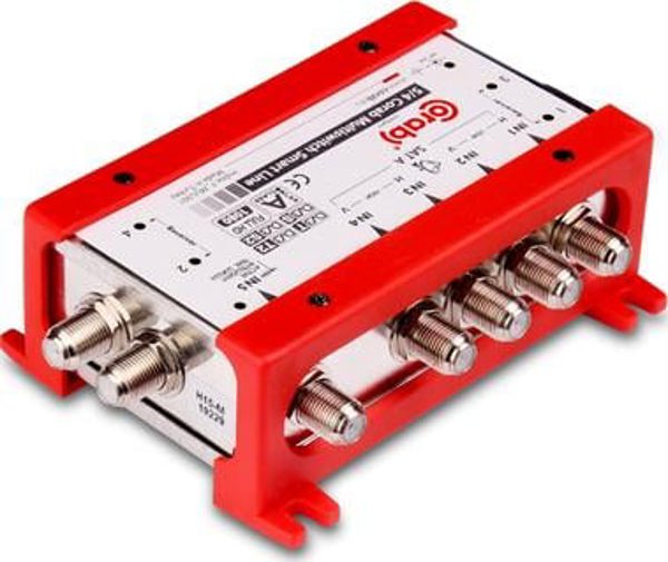 Corab Multiswitch Smart Line 5/4 - Δορυφορικός Πολυδιακόπτης 5 Εισόδων / 4 Εξόδων