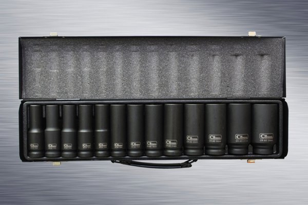 Σετ εξαρτημάτων κρούσης εξάγωνων 1/2" 10-30mm μακριών 13τμχ. (C4027) Corona