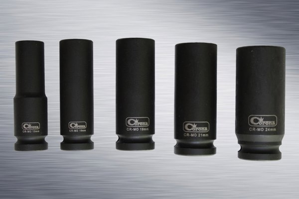 Σετ εξαρτημάτων κρούσης εξάγωνων 1/2" 10-30mm μακριών 13τμχ. (C4027) Corona