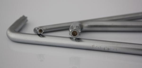 Σετ κλειδιών τύπου L torx T10-T50 με οπή 9 τεμ. (C6613)