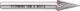 Κοπτικό φρέζας καρβιδίου Corona Richmann SKM 6x12mm