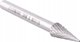 Κοπτικό φρέζας καρβιδίου Corona Richmann SKM 6x12mm