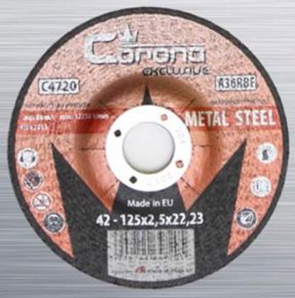 Corona Αποκλειστική μεταλλική ασπίδα 230x6mm 10τμχ. - C4739
