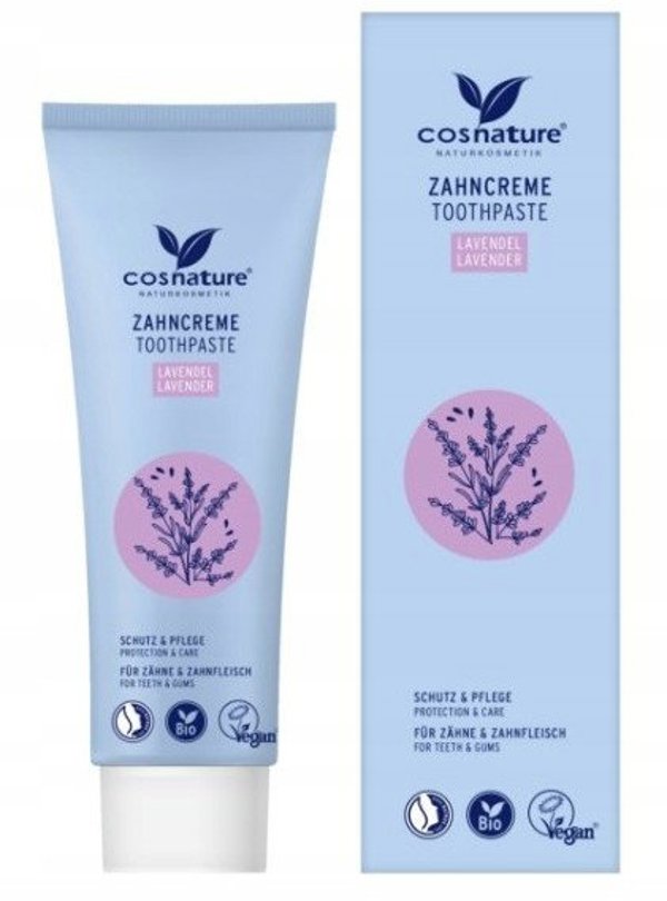 COSNATURE_Φυσική οδοντόκρεμα με λεβάντα 75ml