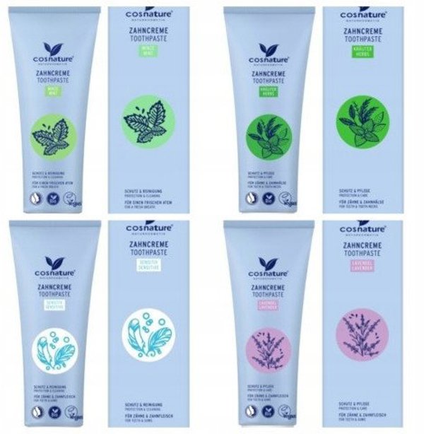 COSNATURE_Φυσική οδοντόκρεμα με λεβάντα 75ml