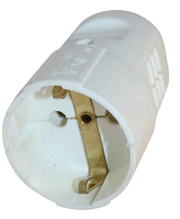 InLine Σύζευξη RJ45 (Coupler) Cat6 STP Θωρακισμένη, Λευκή, 17259