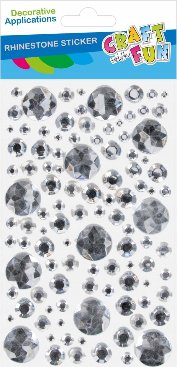 Craft With Fun Διακοσμητικά Διαμάντια CF PBH, 12mm, 288 Τεμάχια