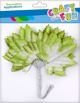 Craft With Fun Διακοσμητικό Σύρμα Φύλλο 4cm, 12 Τεμάχια, Πράσινο