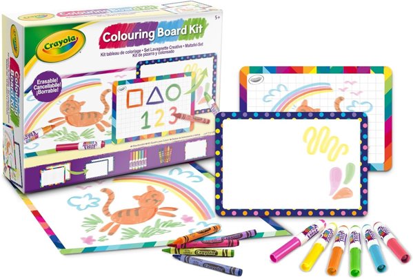 CRAYOLA Σετ Χρωματισμού με Πίνακα
