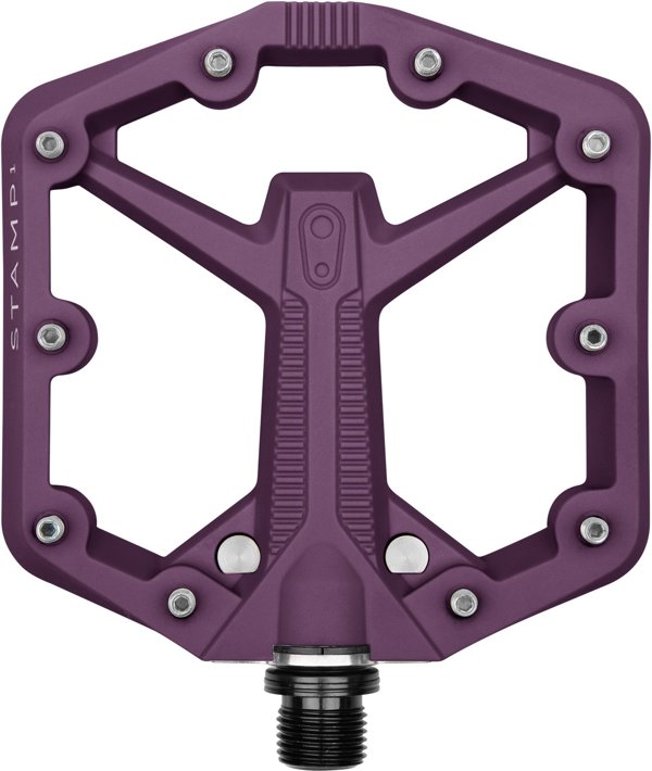 Πετάλια Crankbrothers Stamp 1 μικρά, μωβ