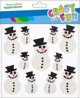 Craft with Fun CF ΔΙΑΚΟΣΜΗΣΗ BN EVA ΧΙΟΝΑΝΘΡΩΠΟΣ SPRZYL 22ΤΜΧ PBH 12/288