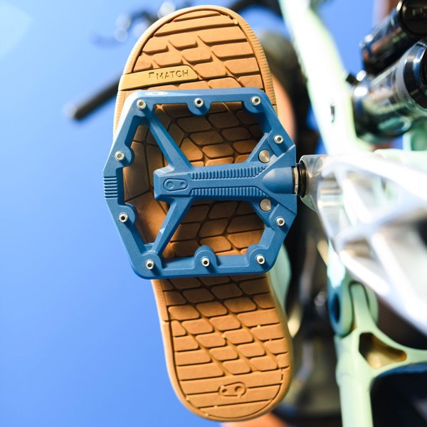 Πετάλια Crankbrothers Stamp 1 large, πορτοκαλί