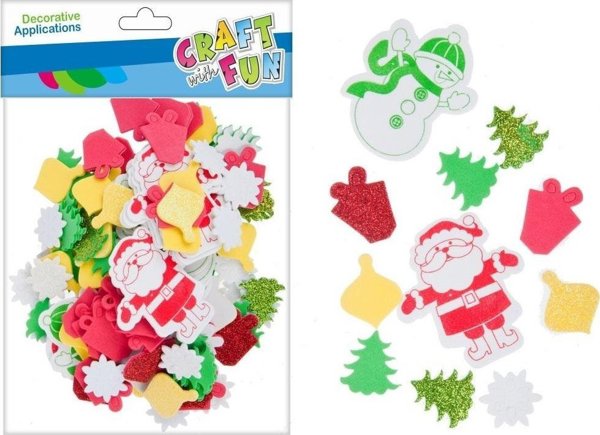 Craft with Fun CF ΔΙΑΚΟΣΜΗΣΗ BN EVA MIX SPRZYL 120ΤΕΜ 12/144