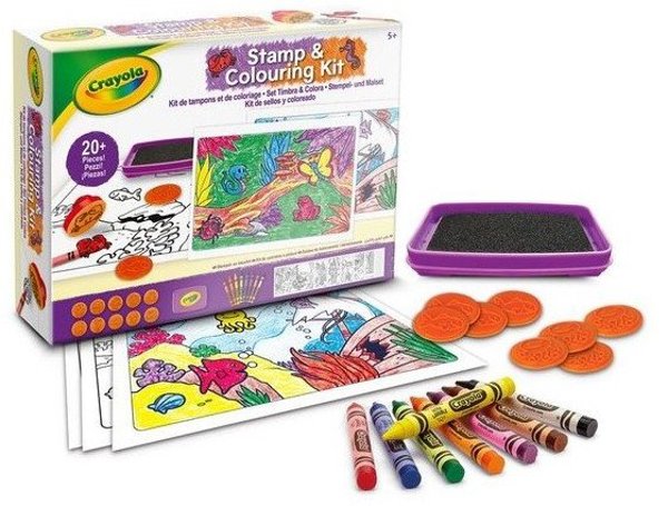 CRAYOLA Κιτ Σφραγίδας & Χρωματισμού