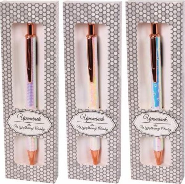 Cresco Στυλό Dream Gift Box, Αυτόματο Στυλό με Μηχανισμό Zenith, Mix Μοτίβων, Ιδανικό για Δώρο