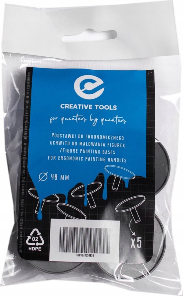 Creative Tools Creative Tools: Βάσεις 40 mm 5τμχ
