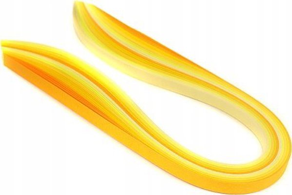 CreativeHobby Λωρίδες για quilling 3mmx50cm κίτρινες 100τεμ