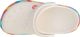 Crocs Crocs Crocband Chevron Beaded Clog Παιδικά 207007-100 λευκά 25/26