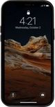 Crong Crong Essential Cover - Θήκη από οικολογικό δέρμα iPhone 12 Pro Max (μαύρο)