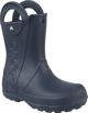 Crocs παιδικά παπούτσια Handle Rain Boot μπλε νούμερο 33-34 (12803)