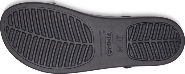 Γυναικεία αθλητικά σανδάλια Crocs Brooklyn Low Wedge μαύρα 41-42
