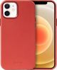 Crong Crong Essential Cover - Θήκη από οικολογικό δέρμα iPhone 12 / iPhone 12 Pro (κόκκινο)