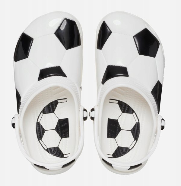 Crocs Classic Soccer Ball Clog Kids 210157-103 λευκό 32/33