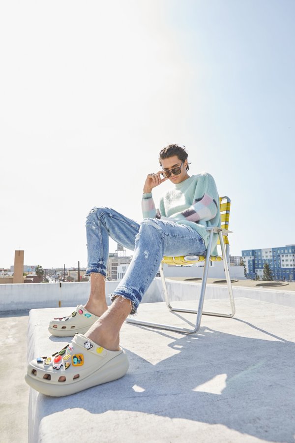 Crocs Σανδάλια Crocs Classic Crus Πλατφόρμα 36-37