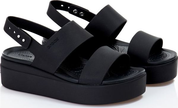Crocs Σανδάλια Brooklyn Low Wedge 206453-060 - 37/38