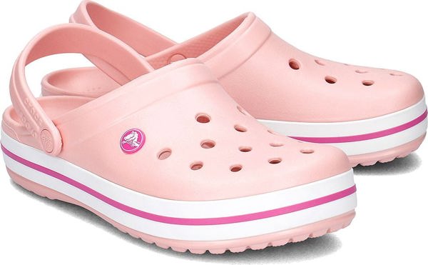 Crocs Γυναικεία Σαγιονάρια Crockband Ροζ Νο 38-39 (11016-6MB)