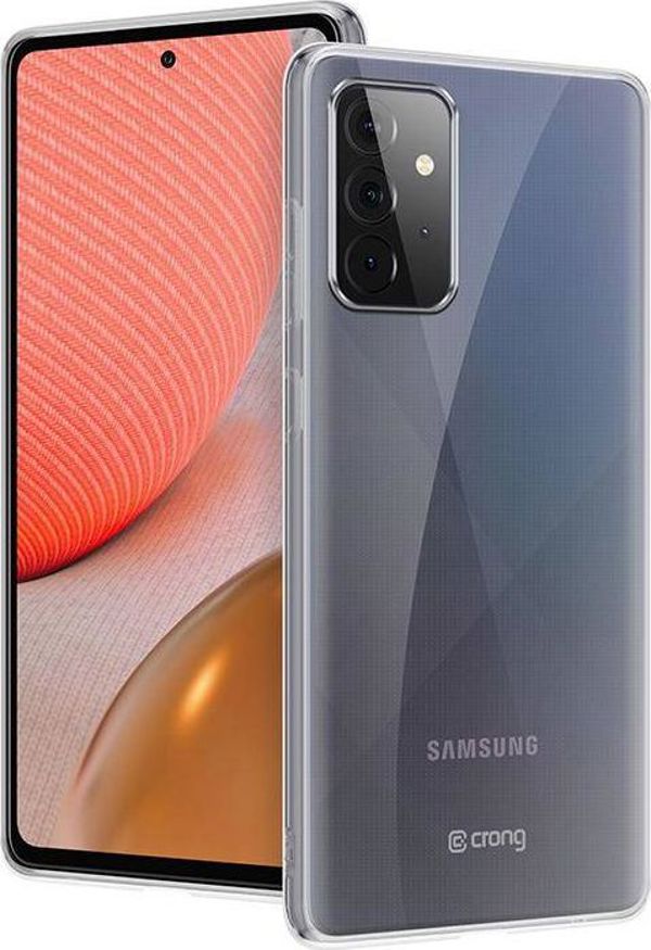 Crong Crong Crystal Slim Cover - Θήκη Samsung Galaxy A72 (διάφανο)