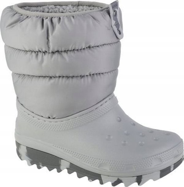 Crocs Classic Neo Puff Παιδικές Μπότες 207684-007 Γκρι 29/30