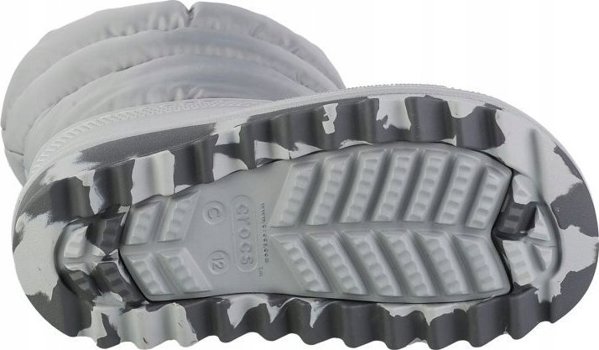 Crocs Classic Neo Puff Παιδικές Μπότες 207684-007 Γκρι 29/30