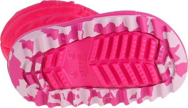 Crocs Classic Neo Puff Boot Toddler - Παιδικά Μποτάκια για Κορίτσια, Ροζ, Μέγεθος 23/24