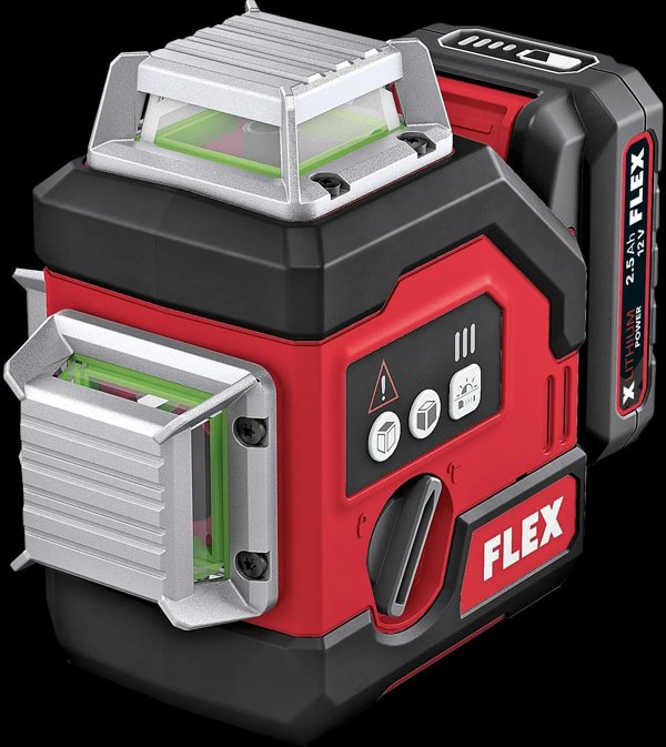 Επίπεδο λέιζερ γραμμής Flex ALC 3/360-G/R 12V