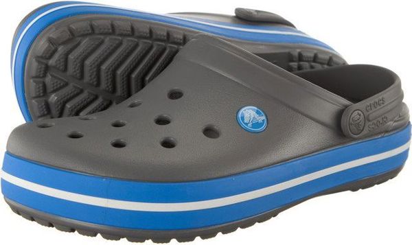Crocs παπούτσια Crocband charcoal/ocean μ. 45-46