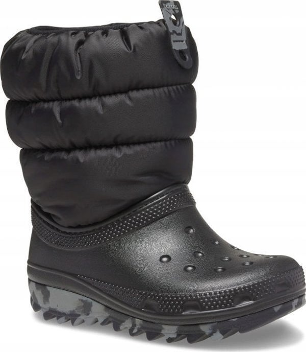 Crocs Crocs Classic Neo Puff Boot Kids 207684-001 Czarne 33/34
