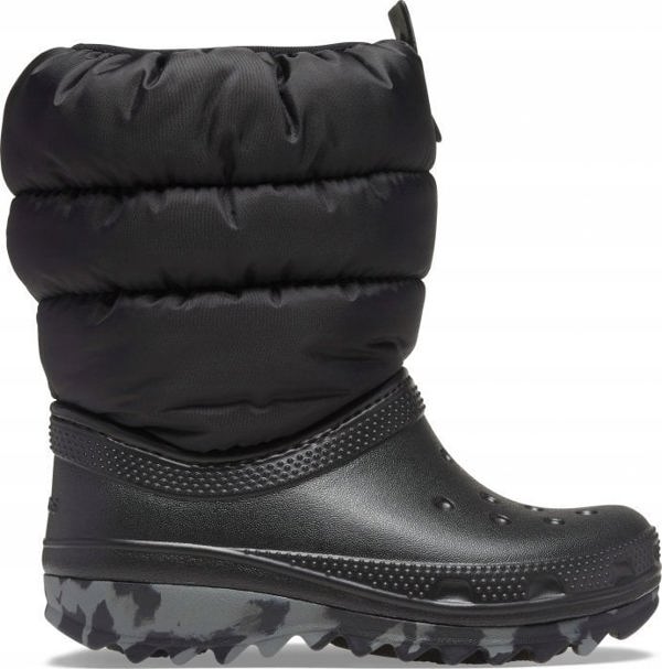 Crocs Crocs Classic Neo Puff Boot Kids 207684-001 Czarne 33/34