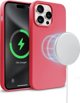Crong Crong Color Cover Magnetic - Θήκη iPhone 15 Pro Max MagSafe (ροζ)