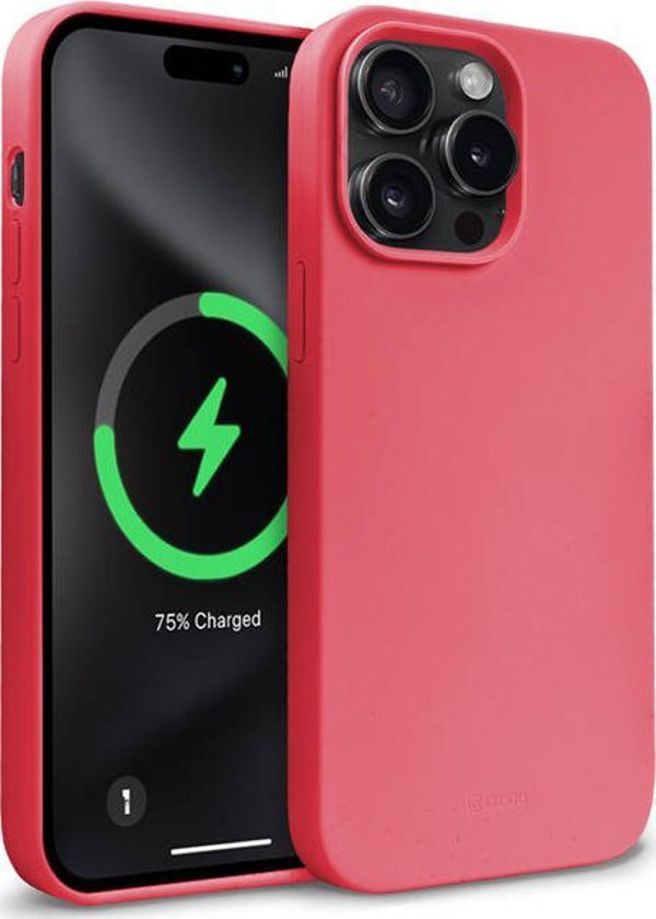 Crong Crong Color Cover Magnetic - Θήκη iPhone 15 Pro Max MagSafe (ροζ)