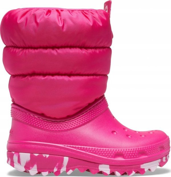 Crocs Classic Neo Puff Boot Παιδικές Μπότες, Ροζ, Μέγεθος 29/30