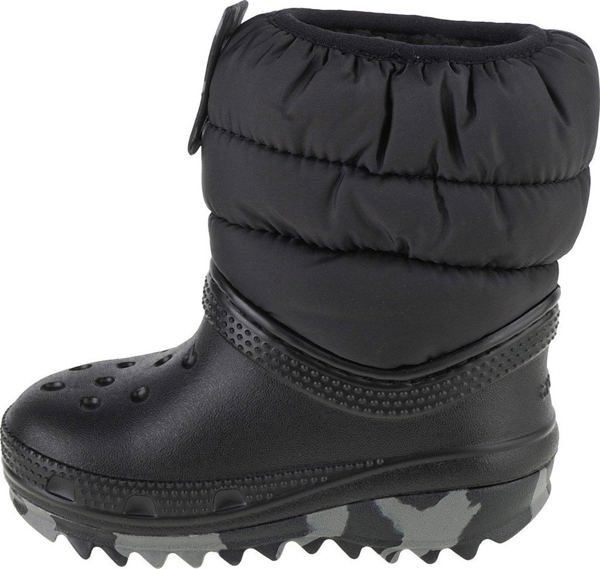 Crocs Crocs Classic Neo Puff Μπότα Νήπιο 207683-001 Μαύρο 24/25