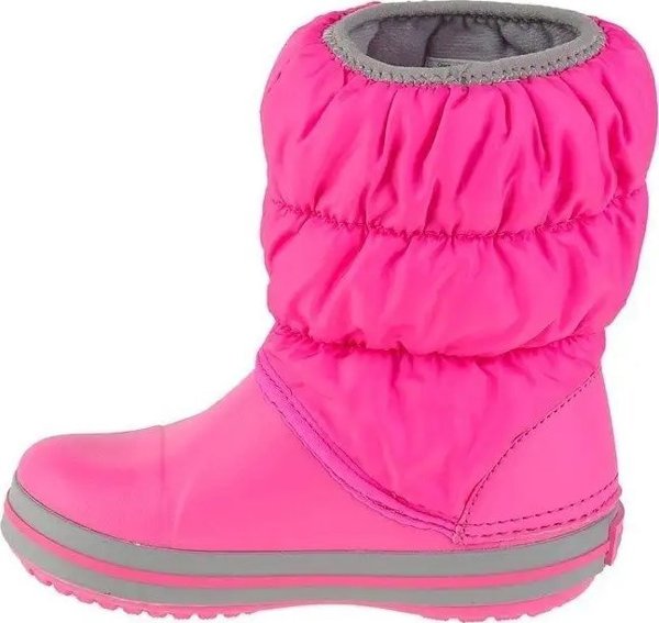 Crocs Crocs Winter Puff Boot Παιδικά 14613-6TR Ροζ 33/34