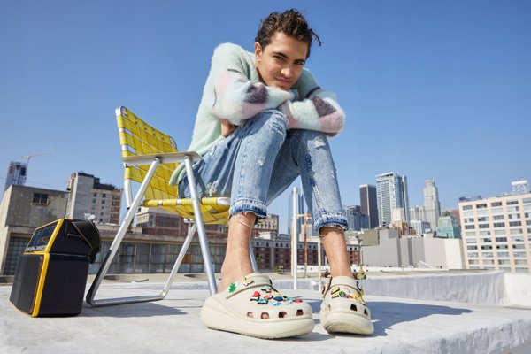 Crocs Σανδάλια Crocs Classic Crus Πλατφόρμα 41-42