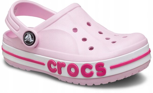 Crocs Bayaband Παιδικά Clog 207019-6TG Ροζ 32/33